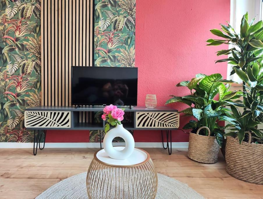 Apartmán Tealounge 2 Raum + Kueche Drážďany Exteriér fotografie